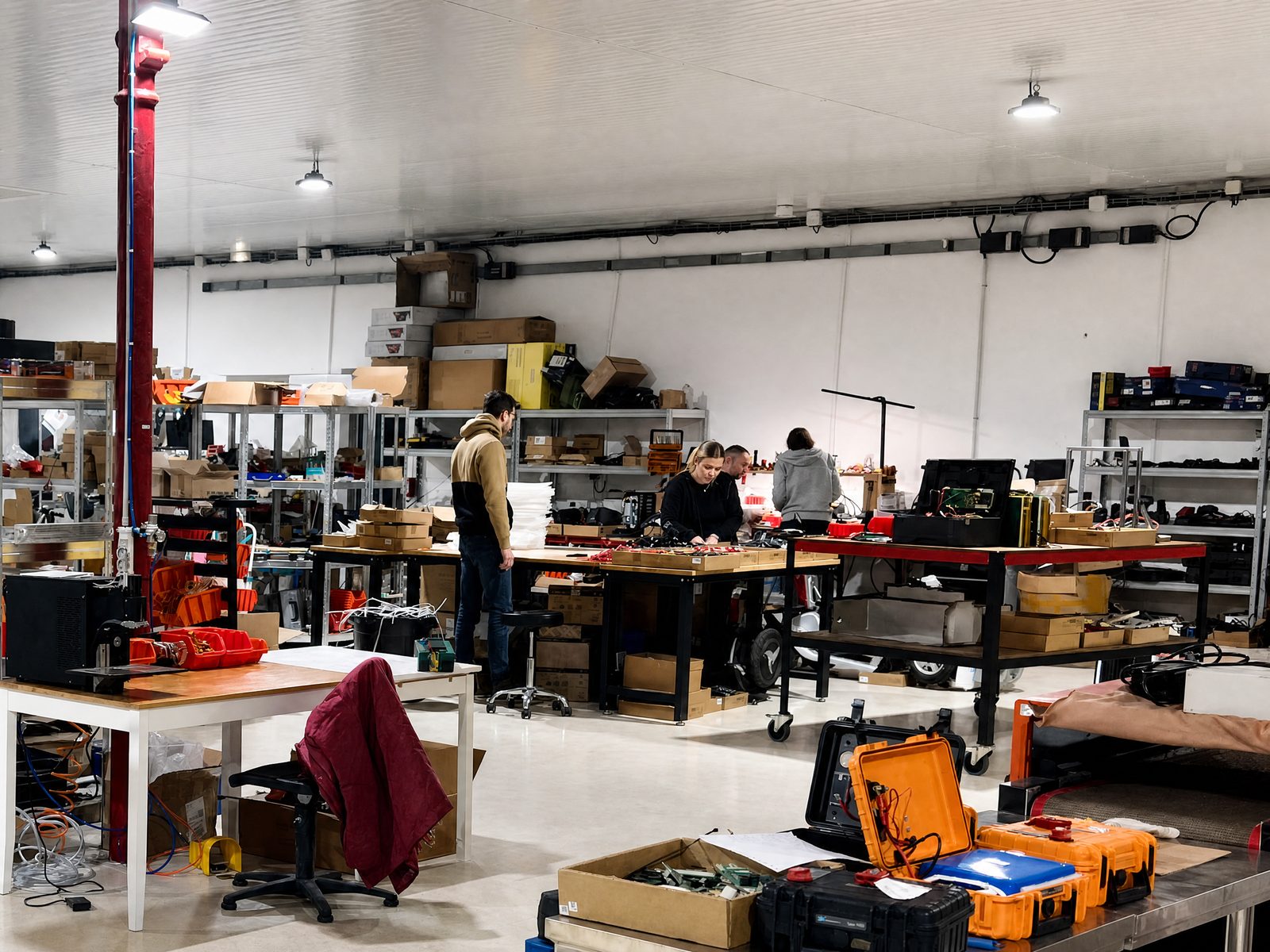 L'atelier Voltos spécialisé dans les batteries de mobilité, en France